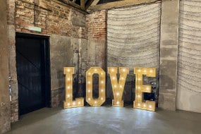 Flossy's Ice Creams Hire Light Up Letters and Numbers Profile 1