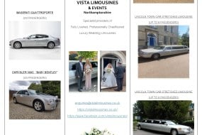Vista Limousines & Events Wedding
Car Hire Profile 1
