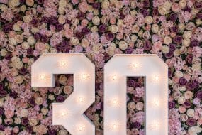Shindig Wedding and Events Hire Light Up Letters and Numbers Profile 1