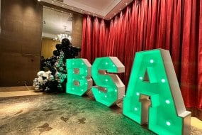 We love occasions Hire Light Up Letters and Numbers Profile 1
