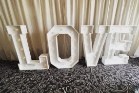 The Lytham Event Company Hire Light Up Letters and Numbers Profile 1