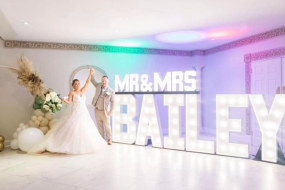 Victory Events Hire Light Up Letters and Numbers Profile 1
