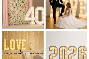 Sparkle and Chic Wedding and Event Services Hire Light Up Letters and Numbers Profile 1