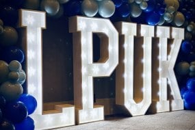 Wild About Events Hire Light Up Letters and Numbers Profile 1