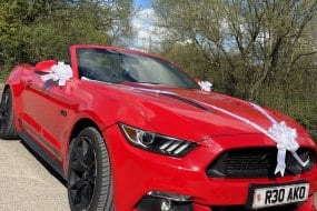 Red Mustang Wedding Car Hire London Transport Hire Profile 1