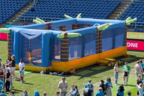 The Traditional Game Hire Company Inflatable Volleyball Hire Profile 1