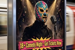 The Masked Comic Comedian
Hire Profile 1