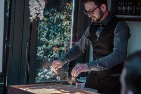 Sand Art Live Show Caricaturists Profile 1