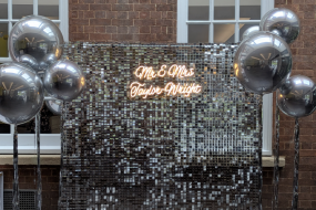 Streamers Events Sequin Wall Hire Profile 1