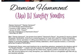 Hammond Entertainments Ltd Bands and DJs Profile 1
