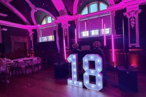 JD Entertainments Hire Light Up Letters and Numbers Profile 1