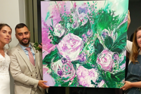 Live Artist - illustrations and bouquet painting
