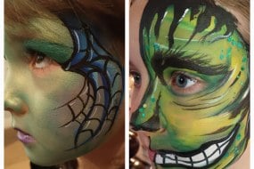 Facepainting with Wilma Temporary Tattooists Profile 1