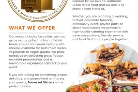 Somerset Sizzlers Greek Catering Profile 1
