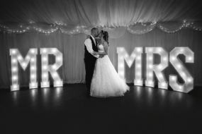 Over the Rainbow Weddings Hire Light Up Letters and Numbers Profile 1