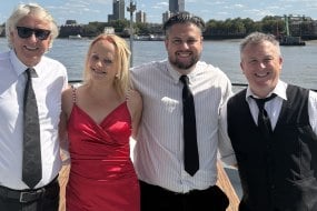 Pink Champagne duo, trio or quartet Band Hire Profile 1