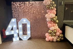 SF Balloons Sequin Wall Hire Profile 1