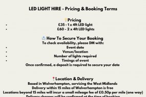 Lights by Liyah Hire Light Up Letters and Numbers Profile 1