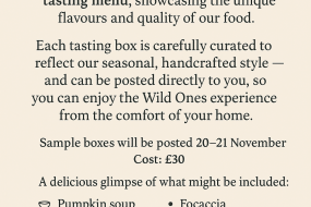 Wild Ones of Winchester Event
Catering Profile 1