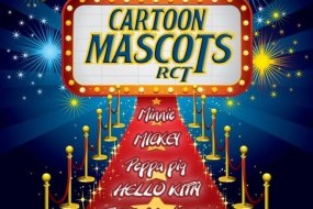 Cartoon Mascots RCT Party Packages  Princess Parties Profile 1