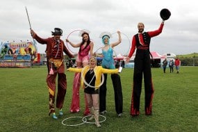 Flaming Lily Stilt Walkers Profile 1