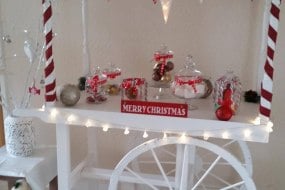 Festive Candy Cart hire