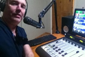 Working hard at Seagull FM