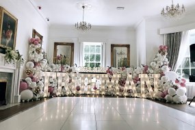 Stage Letters Balloon Decoration Hire Profile 1