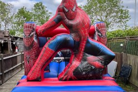 3D Spiderman Bouncy Castle