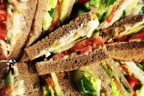 Homemade sandwiches 