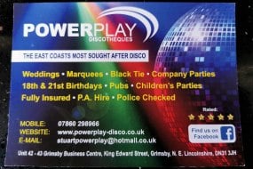 Powerplay Official Wedding Disco Supplier Mobile Disco Hire Profile 1