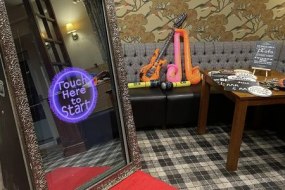 Magic mirror hire in Cumbria by www.mrbouncescrazycastles.co.uk