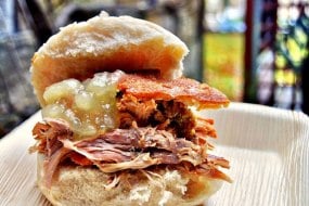 Hog Roast in a Roll