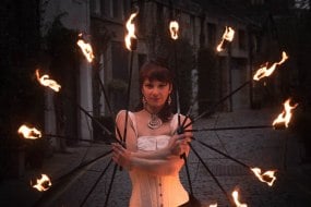 Fire Dancing with Iga Aerialists for Hire Profile 1