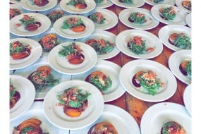 Wedding catering starters