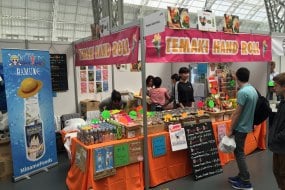 Temaki Hand Roll Sushi Booth at Hyper Japan 