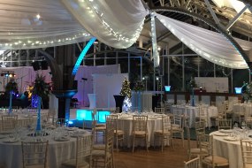 Venue Decoration, Draping & Lighting.