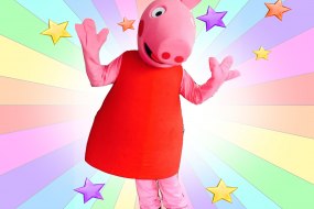 peppa pig rainbow background