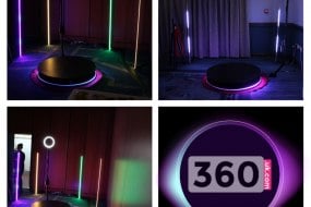 360 stand on video booth 