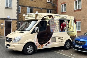 One of our ice cream vans. 