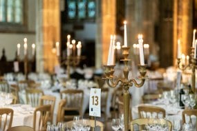 Bedecked candelabra hire