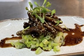 Crispy Chilli Beef Wedding starter 