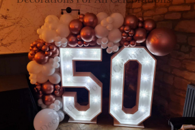 Decorations For All Celebrations Light Up Letter Hire Profile 1