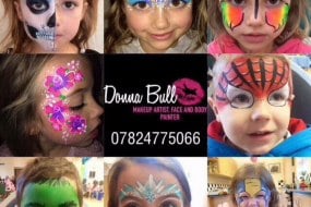 Face painting Donna Bull Makeup artist