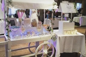 Wedding candy cart sweet cart