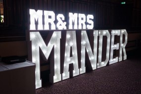 Wedding lettering