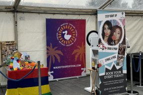 Our Snap Stop set up at the Mauritian Family BBQ