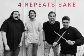 4 Repeats Sake  Party Band Hire Profile 1
