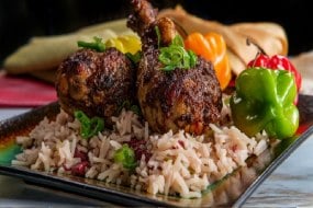 Jerk Chicken Rice and Peas