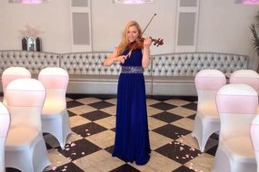 Amy Fields Classical and Electric Violinist Function Band Hire Profile 1